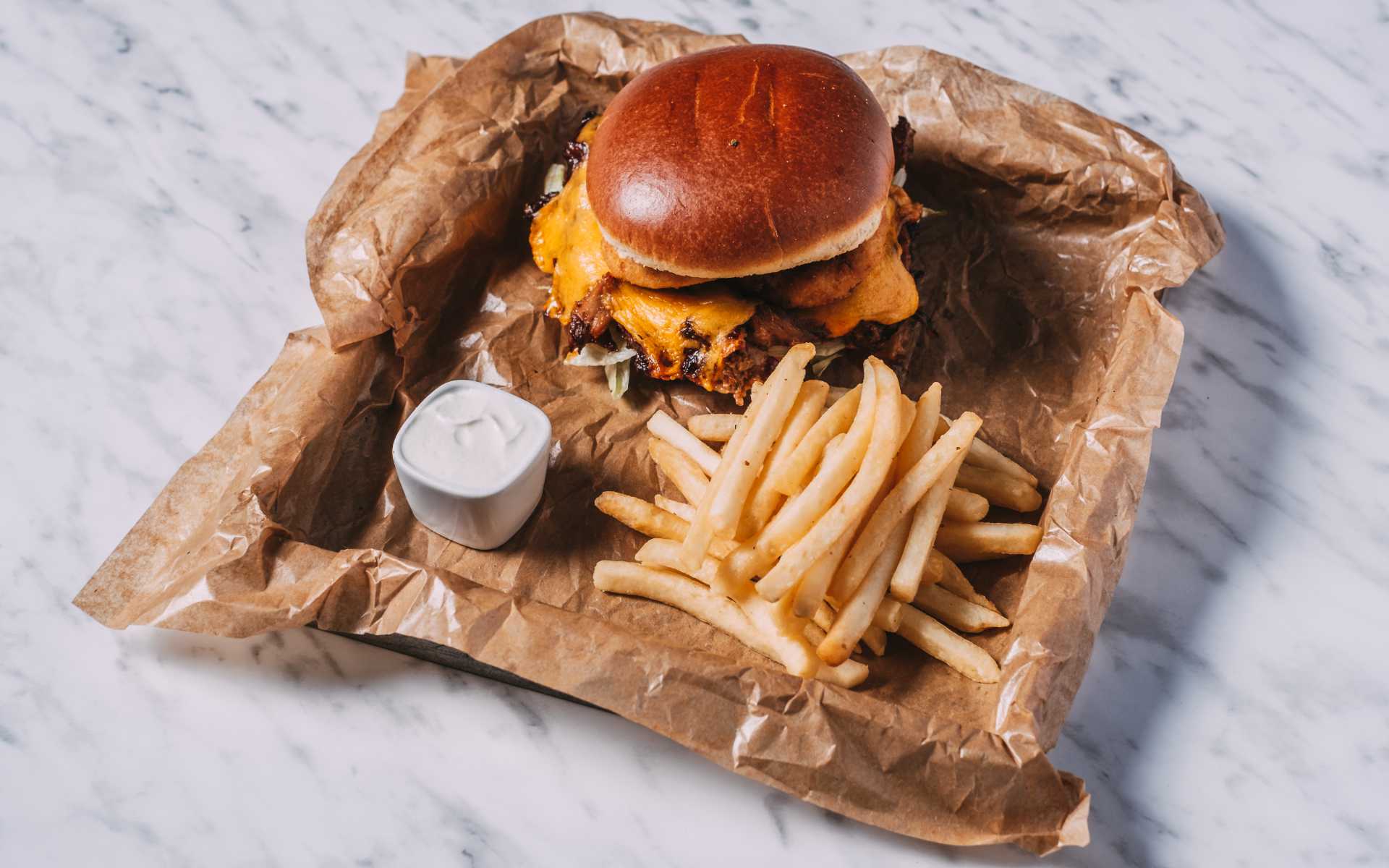 La Fonduta burger